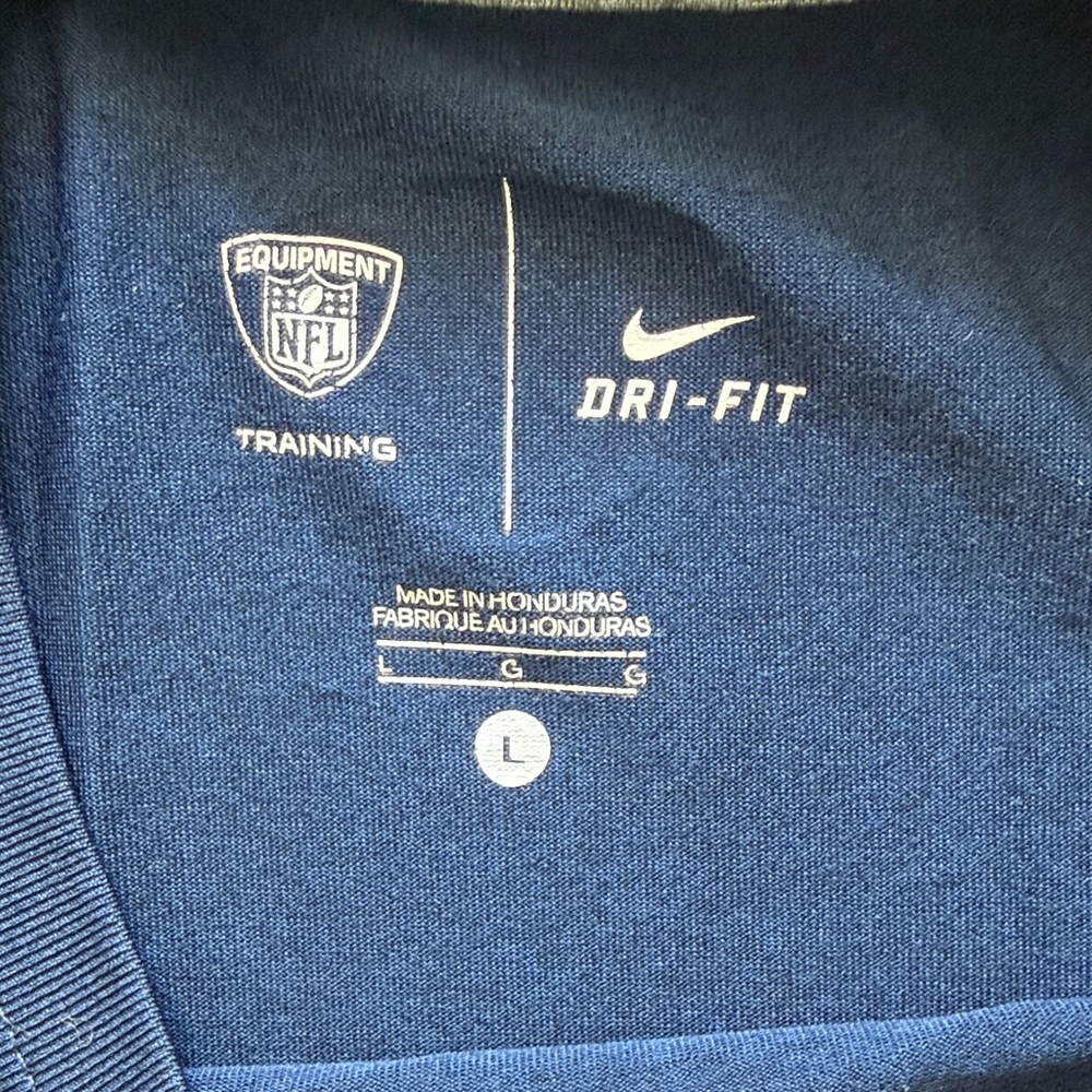 2 Men’s Dallas Cowboy Dri-fit Shirts - Picture 2 of 11
